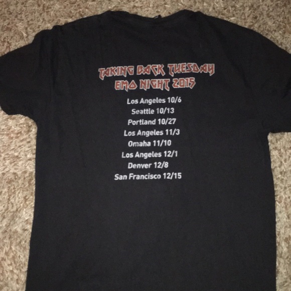 Obey Taking Back Tuesday Emo Night 2015 t-shirt - Picture 4 of 4